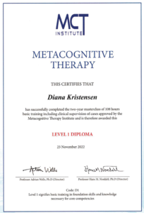 Metakognitiv terapi